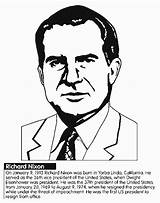 Www Coloring Pages For Richard M Nixon sketch template