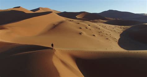 Time Lapse Of Wide Desert Landscape From Sunset To Night Transition With Milkyway Galaxy Going ...