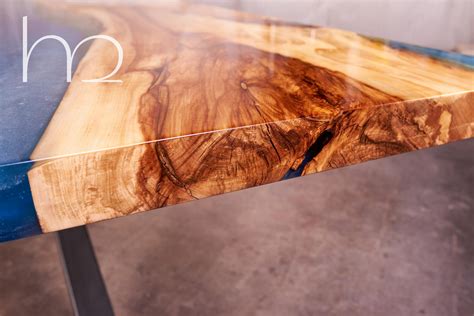 Still Waters Ancient Cracked Chestnut Handcrafted Modern Large Dining Table For Sale at 1stDibs