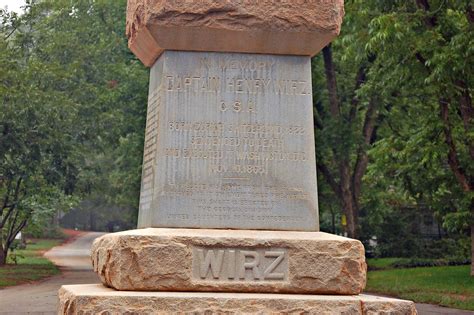 Monument to Henry Wirz | The Commandant of Andersonville POW… | Flickr