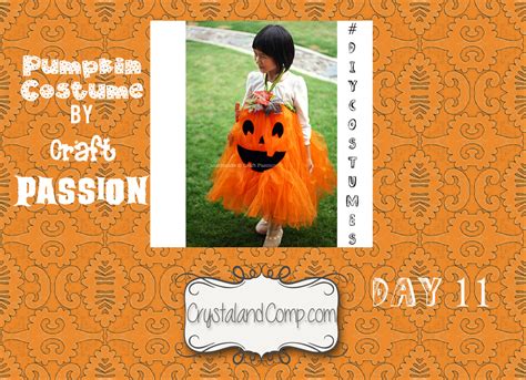 DIY Halloween Costumes: Pumpkin Costume for Kids