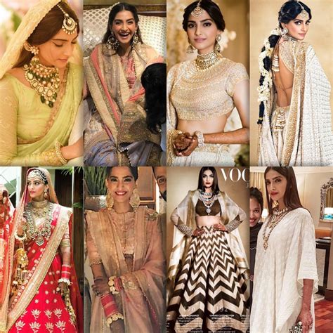 Sonam Kapoor - Wedding Looks : BollywoodFashion