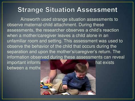 Mary Ainsworth Attachment Theory