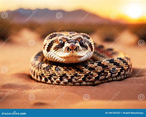 Rattlesnake Eyes Close-up With Heat-sensing Pits Royalty-Free Stock Image | CartoonDealer.com ...