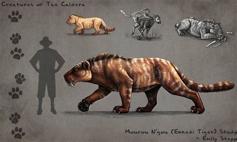 Caldera Mourou N'gou (Ennedi Tiger) Study by EmilyStepp on DeviantArt ...