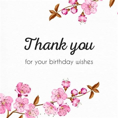 Thanks for Birthday Wishes, Quotes, Gifts, Cards & Greetings | Thanks ...