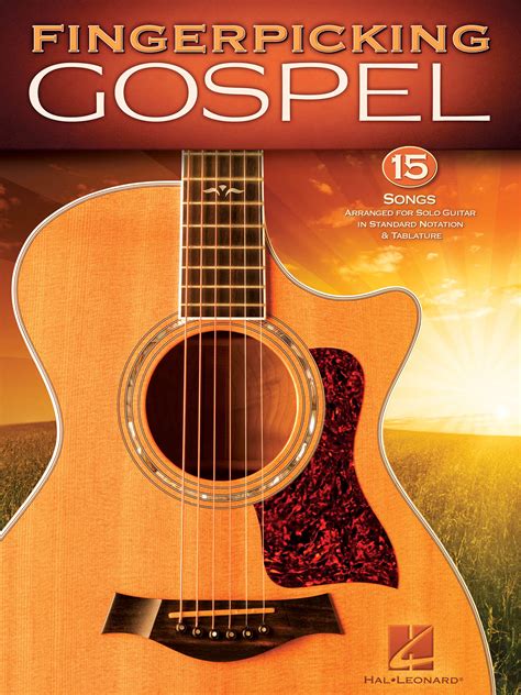 Sheet Music : Fingerpicking Gospel: Guitar Solo: Instrumental Album (Guitar notes and tablatures)