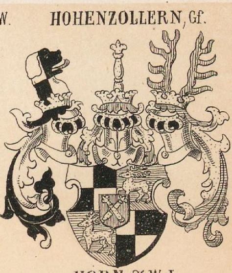 Hohenzollern Family Crest, Coat of Arms and Name History