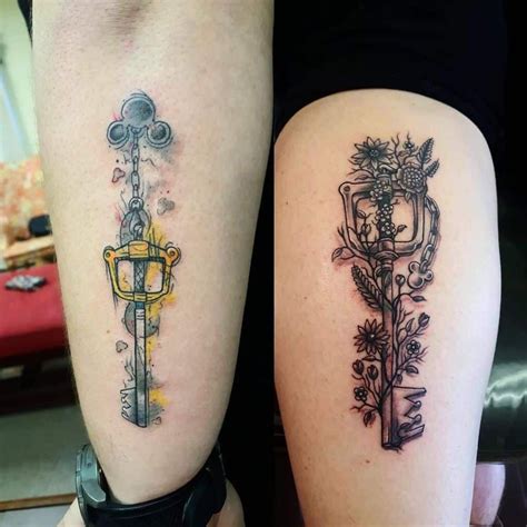 50 Best Kingdom Hearts Tattoos | Kingdom hearts tattoo, Keyblade tattoo ...