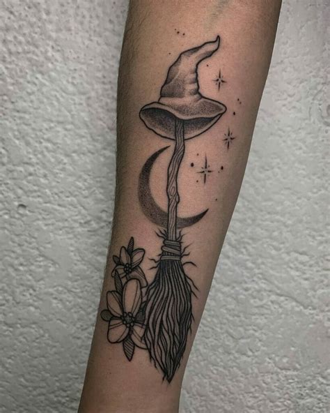 101 Best Witch Broom Tattoo Ideas That Will Blow Your Mind! - Outsons