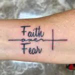 Faith Over the Fear Tattoo: Meaning & Amazing Design Ideas - Tattoo Twist