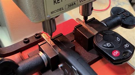 Laser cutting our own keys! Why pay a dealer or locksmith? Ebay key ...