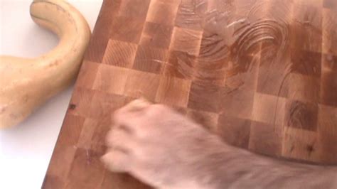 butcher block care - YouTube