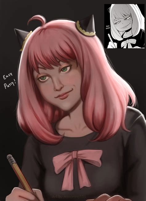 Anya smug face. by Nongning109 on DeviantArt