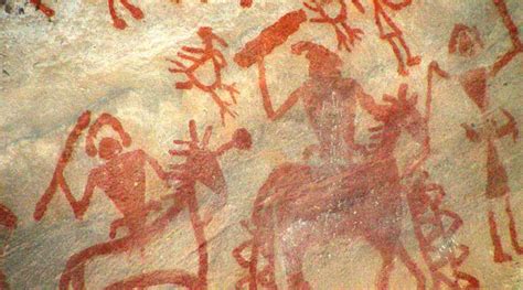 Bhimbetka Rock Paintings, Unesco Site, Madhya Pradesh, India - Heroes Of Adventure