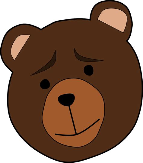 Animal Bear Face - Free vector graphic on Pixabay