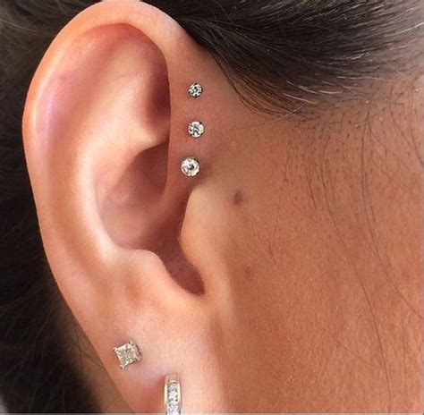 21 Forward Helix Piercing Examples with Piercing Guide (2020)