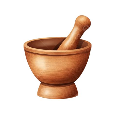 Wooden Mortar Illustration, Food, Wooden, Kitchen PNG Transparent Image and Clipart for Free ...