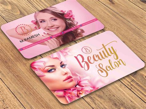 Beauty Salon Business Cards Designs