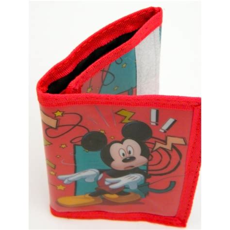 Disney Mickey Mouse Red Wallet 5055114255773