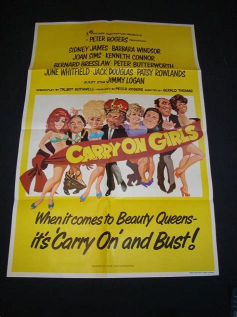 CARRY ON GIRLS (1973) - UK / International One Sheet Movie P