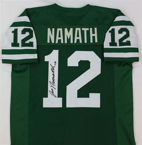 Joe Namath Signed Jets Jersey (JSA COA)