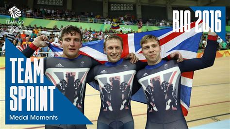 Team GB Cycling Men's Team Sprint Gold | Rio 2016 Medal Moments - YouTube