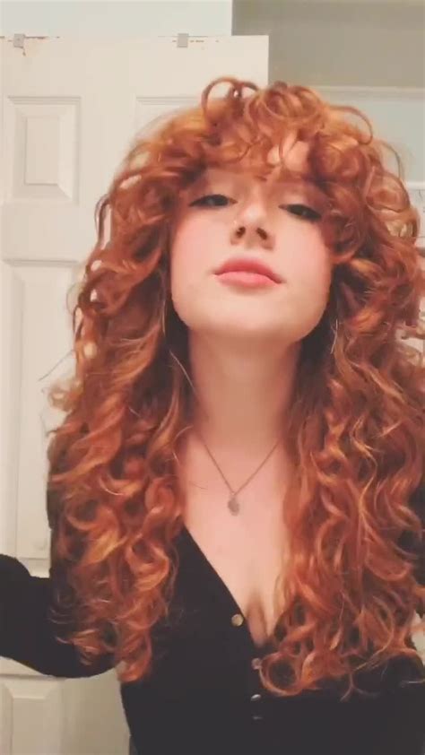 Amanda Belair(@amandabelair) on TikTok: My crazy curly hair tutorial #redhead #fyp #curlyhair # ...