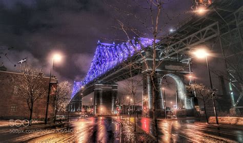 Montréal By Night-Bridge Jacques Cartier by Stef-K | Jacques cartier, Montreal, Night