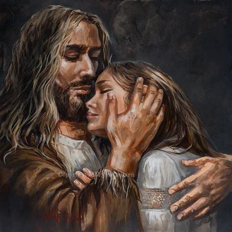 M19036 - Unfailing Love | Jesus artwork, Jesus painting, Mary magdalene ...