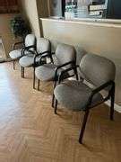 (7) Matching Waiting Room Chairs - Pearce & Associates