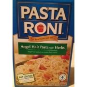 Pasta Roni Angel Hair Pasta with Herbs: Calories, Nutrition Analysis & More | Fooducate