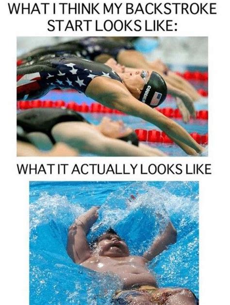 funny pictures with captions 222 (53 pict) | Swimming funny, Swimming memes, Swimming jokes