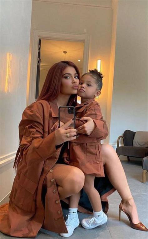 Photos from Kylie Jenner and Stormi Webster's Twinning Moments - E ...