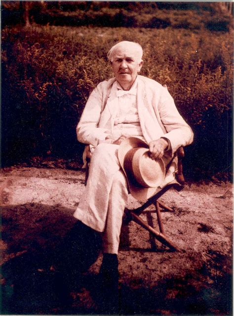 Elderly Thomas Edison | Historical photos, Thomas, Thomas edison