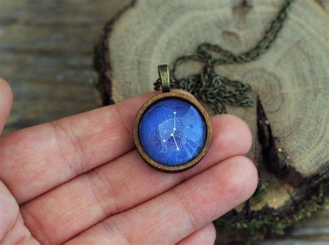 Aquarius Necklace Aquarius Constellation Zodiac Necklace - Etsy