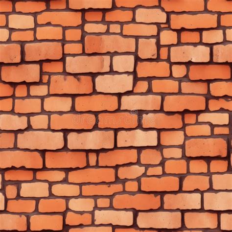 Seamless Brick Wall Texture. Stock Image - Image of roof, brickwork ...