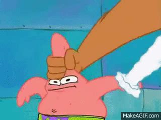 Patrick Screaming Gif