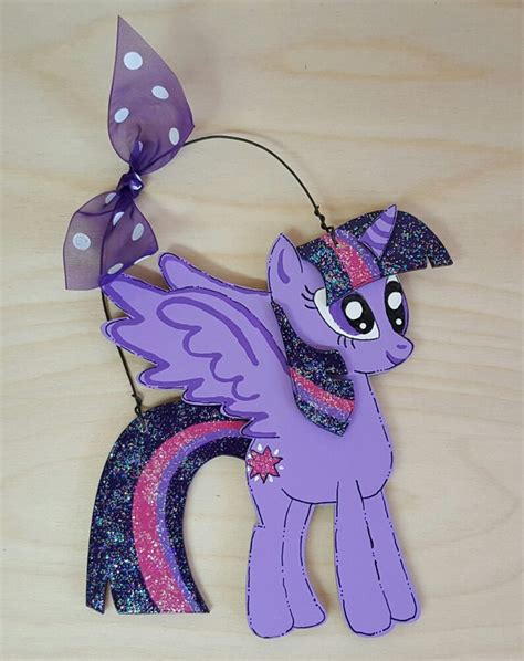 My Little Pony Christmas Ornament Twilight Sparkle Pinkie | Etsy