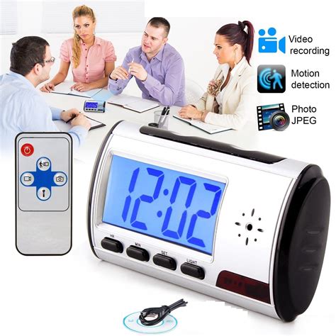 Motion Detect Spy Clock Camera – Digitalzone2u