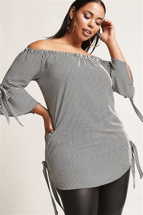 Forever 21 FOREVER 21+ Plus Size Striped Tunic | Fashion, Plus size ...