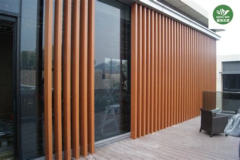 Waterproof WPC Wood Plastic Composite Outdoor Wall Panel Cladding ...