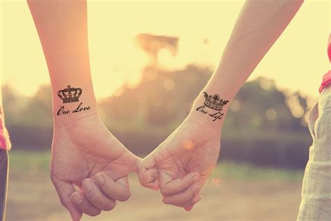 60+ Best Matching And Unique Tattoos For Couples | Matching couple ...