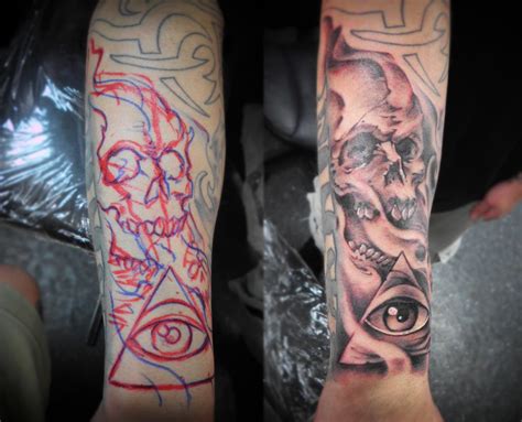 Tattoo Blog: Skull & Eye