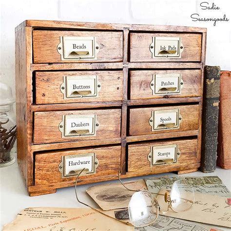 Vintage Card Catalog Furniture