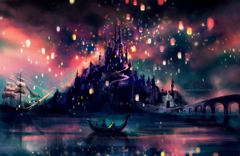 🔥 [50+] Tangled Floating Lanterns Desktop Wallpapers | WallpaperSafari