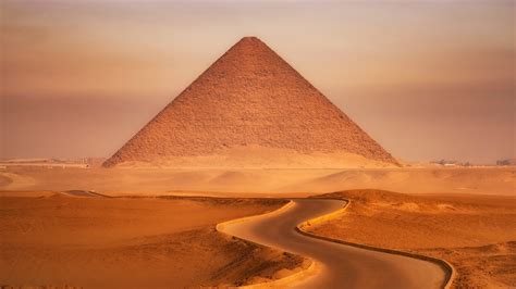 2560x1440 Resolution Pyramid in Desert 1440P Resolution Wallpaper ...