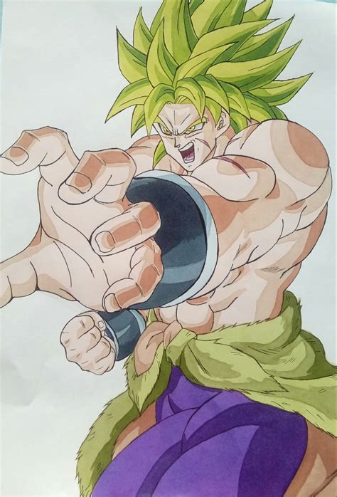 Broly Mastered Full Power Super Saiyan by Daisuke-Dragneel on DeviantArt