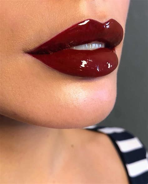 #inbeautmag via @nikki_makeup | Red lip makeup, Lip colors, Lip makeup