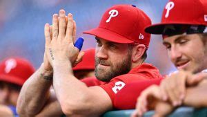 Phillies Star Bryce Harper Was Seen Wearing A New Shiny Necklace In The ...